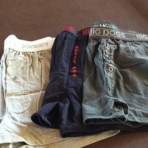 3 pair Boxers/loungewear